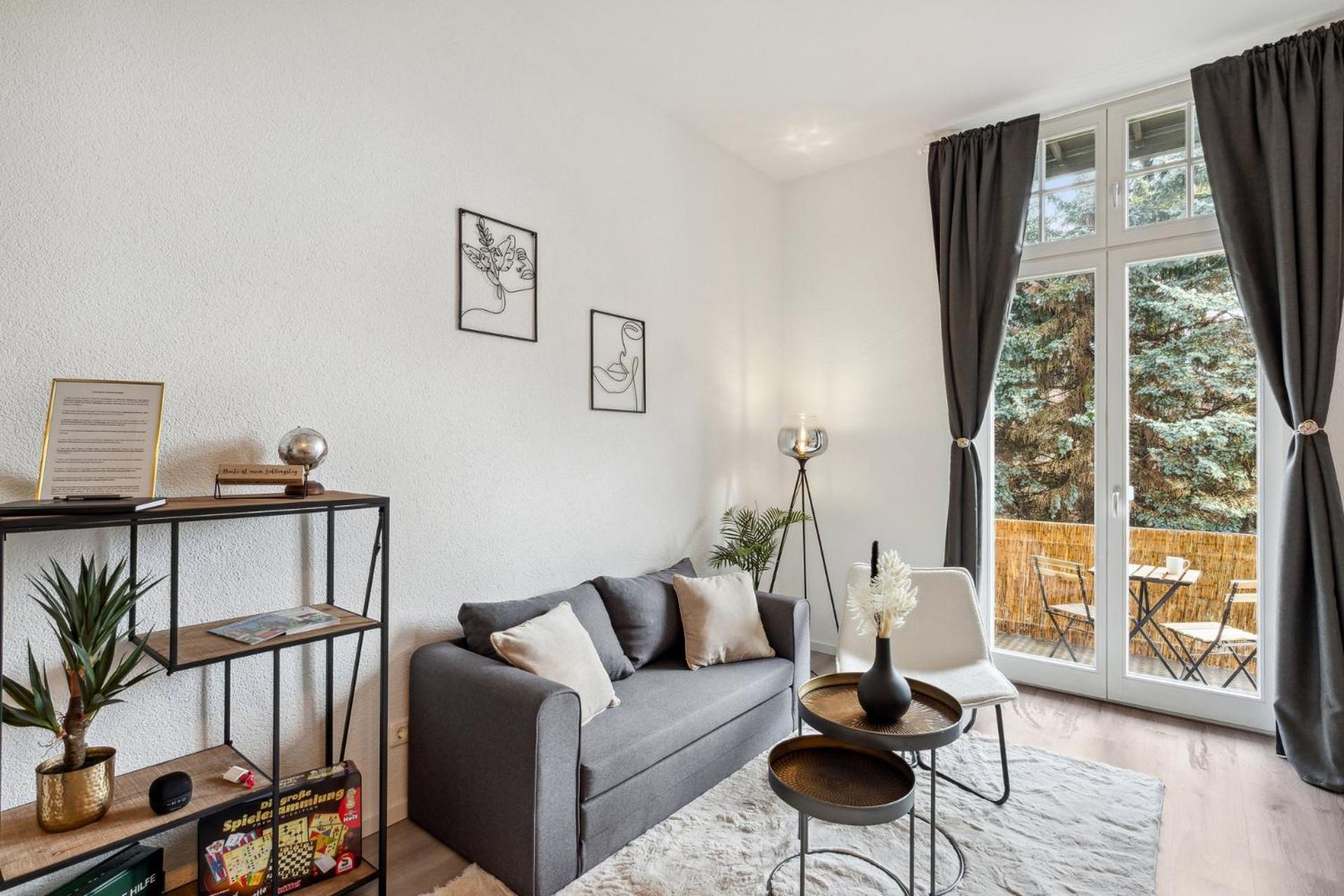 Homespace - Magdeburg - Gemuetliches Apartment Mit Balkon Extérieur photo